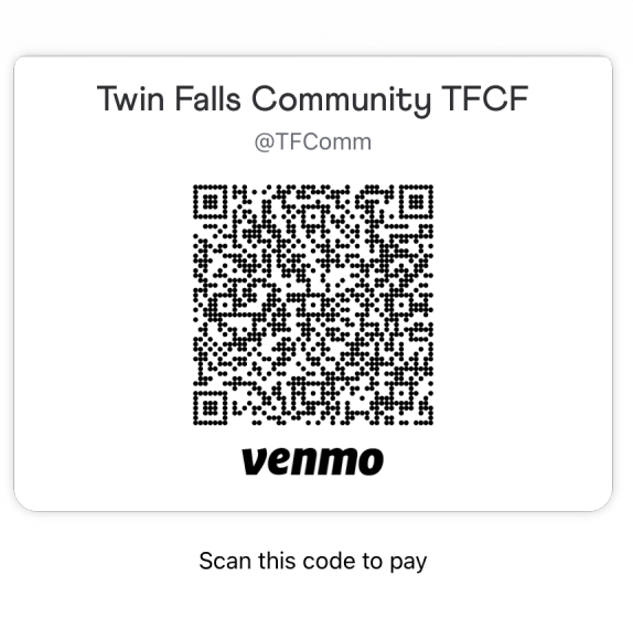 QR Code to donate to RideTFT via Venmo